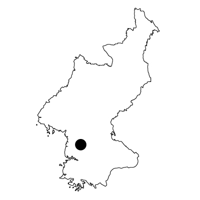 朝鮮民主主義人民共和国無料フリーイラスト｜首都(白)